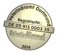 registriert beim Veterinäramt Dortmund